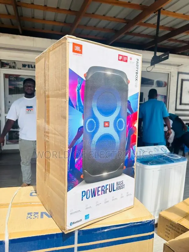Sealed in Box Wireless Sound Speaker Party Box 110 JBL · Photo 1