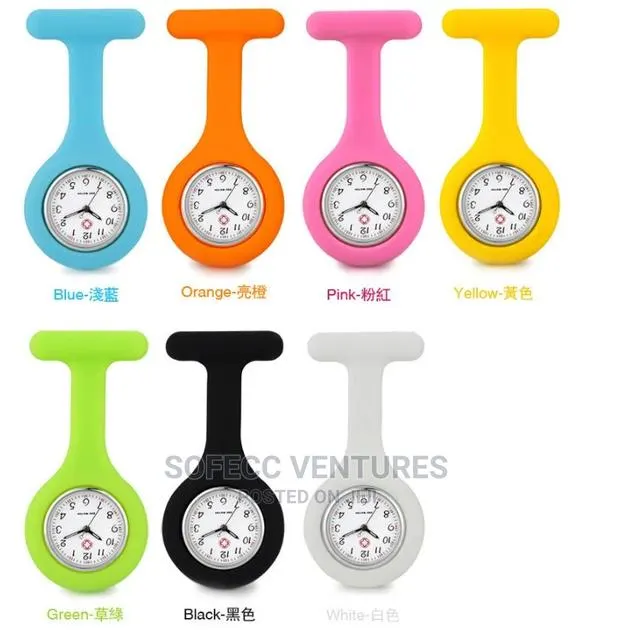 Negative Ion Quartz Silicone Nurse Watch · Photo 1