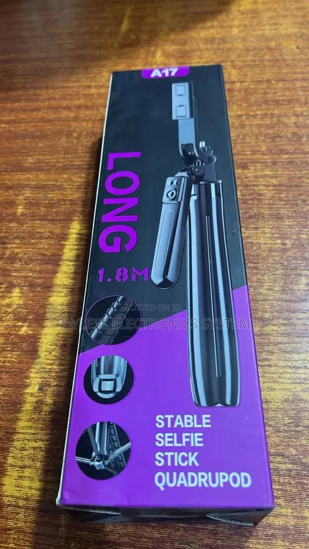 A17 1.8m Aluminum Alloy Selfie Stick Remote · Photo 1