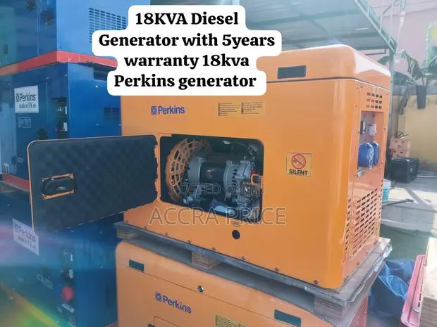 Powerful Perkins 18KVA Diesel Generator With 5-Year Warranty · Photo 1