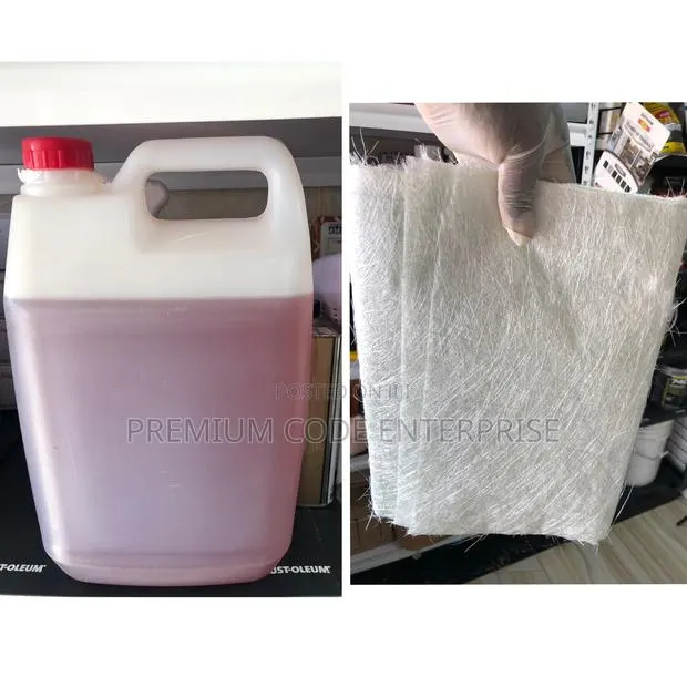 Polyester Resin Fiberglass, 5kg/1 Yard · Photo 1