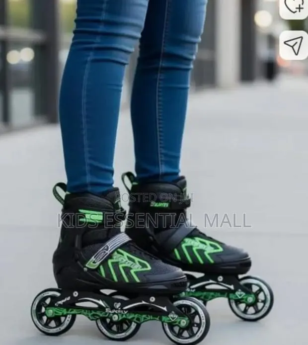 Surfly Inline Skate Shoe Green or ,Red Will Black · Photo 1