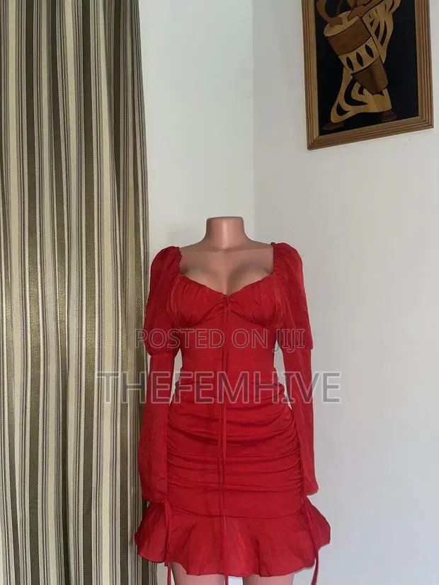 Red Pretty Little Thing Bodycon Dress · Photo 1