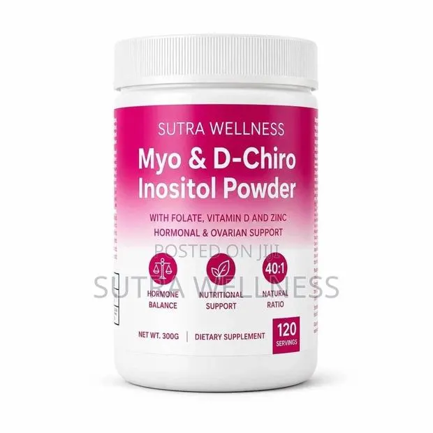 Myo D-Chiro Inositol With Zinc and Vit D (120 Serv) · Photo 1