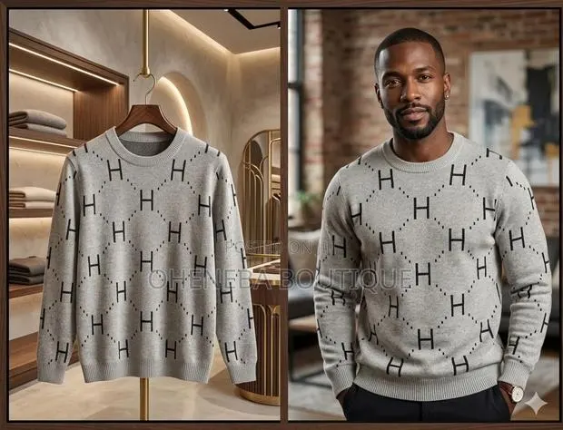 Heavy Design Sweater Available in Stock · Photo 1