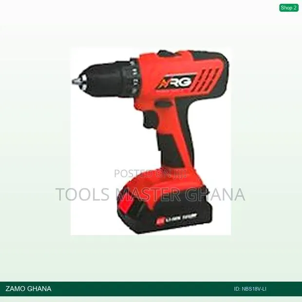 Cordless Drill 18v 1.5a Li-Ion + Bits (Nbs18-1li) - Nbs18v-Li · Photo 1
