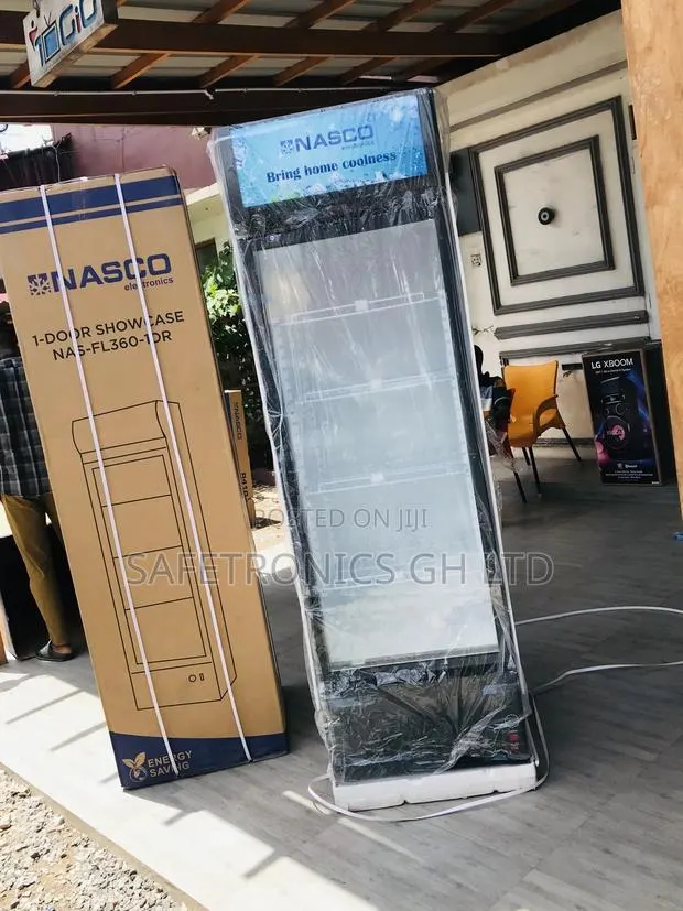 Sealed Glass Singledoor Nasco Nasfl400-1dr Display Fridge · Photo 1