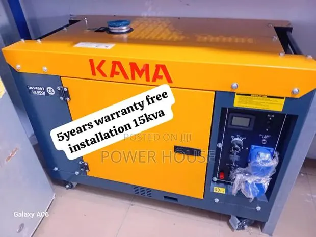 Panel Hyperionprome Kama Diesel 15kva 16500watts Generator · Photo 1