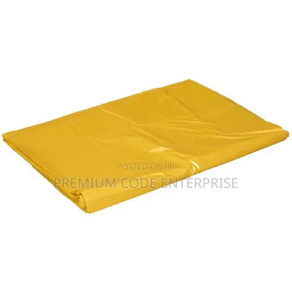 120 Liters Dustbin Liner-Yellow ( Large), 180 PCS/ Pack · Photo 1