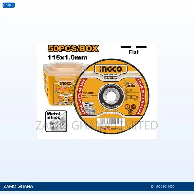 Abrasive Metal Cutting Disc - MCD · Photo 1