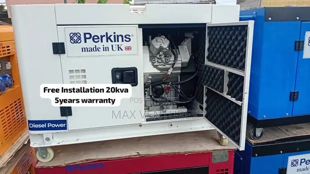 Premium Perkins 20kVA Diesel Generator – Buy Today · Photo 1
