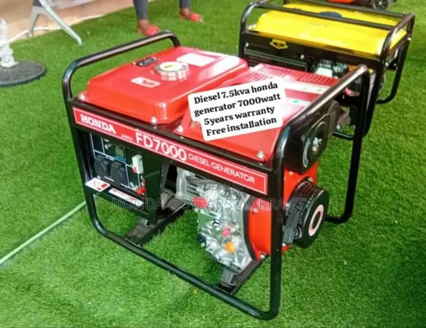 Power Lift Systems Honda Generator 7.5kva Diesel 7000watt · Photo 1