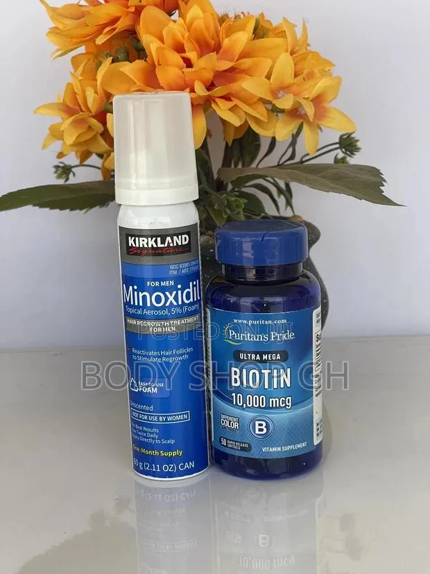 Kirkland Foam + Biotin for Beard, Hair and Hairline Regrowth · Photo 1