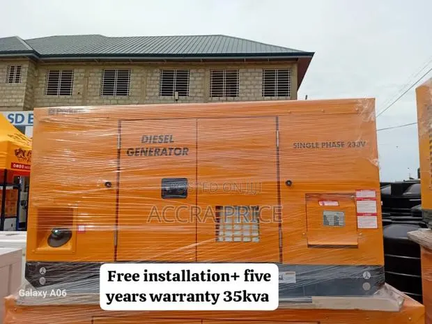 Stronger Power 35kva 30000watts Diesel Generator Perkins Uk · Photo 1