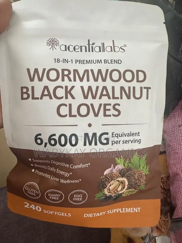 Wormwood Black Walnut Cloves 240 Softgels · Photo 1