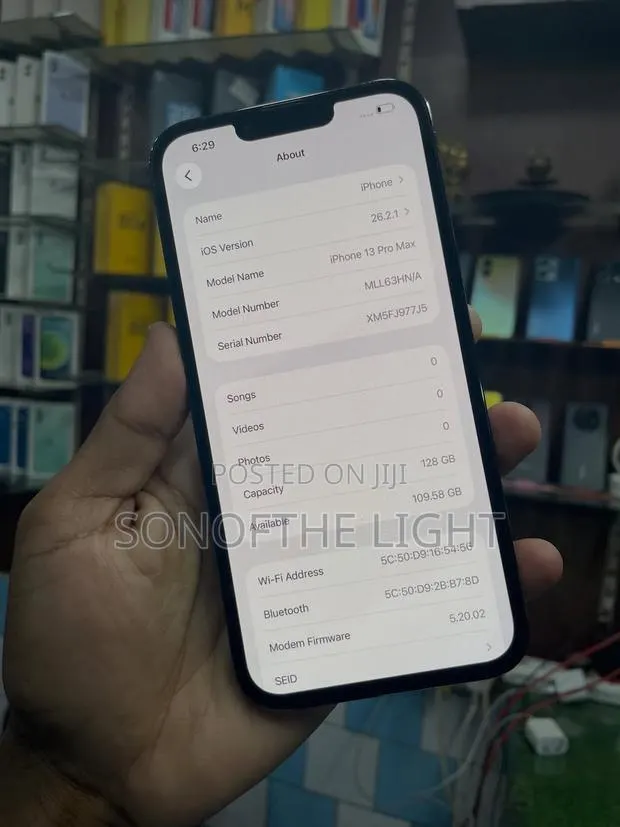 New Apple iPhone 13 Pro Max 128 GB Black · Photo 1