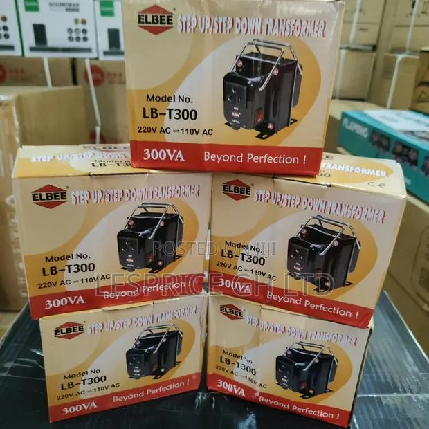 Save Energy/Money on Our Latest 300Watt Step Up Down Elbee Transformer · Photo 1