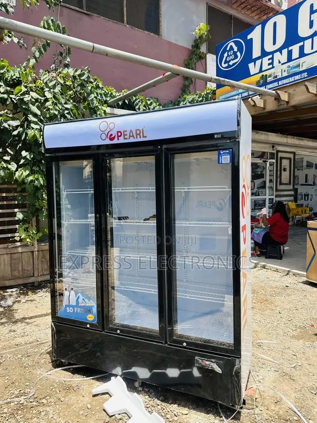 Text Is for Your Three Doors Display Fridge Pearl. · Photo 1