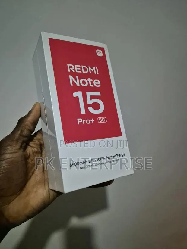 New Xiaomi Redmi Note 15 Pro+ 512 GB Black · Photo 1