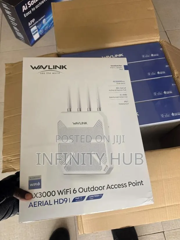 AX3000 Wifi 6 Outdoor Access Point · Photo 1