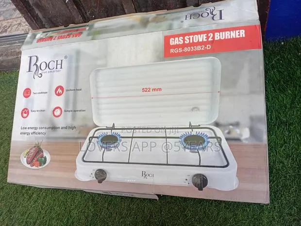 Roch High Efficiency Gas Stove Two Cooktops Burner. · Photo 1