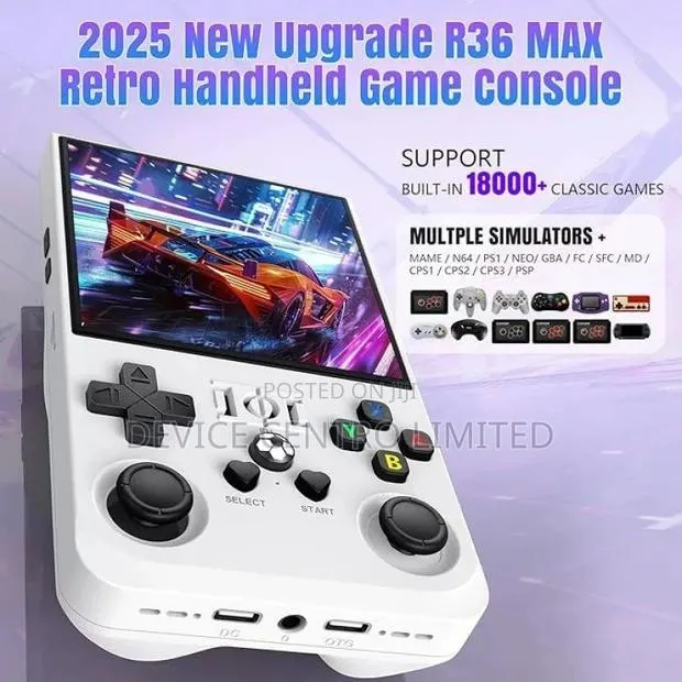 R36 Max Retro Handheld Game Console 4inch Screen · Photo 1