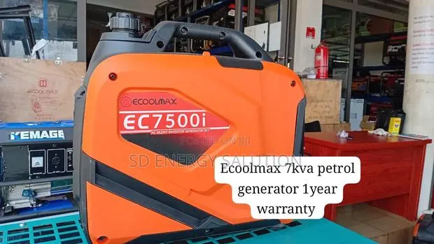 Ecoolmax 7kVA Petrol Generator – Rugged Efficient Design · Photo 1
