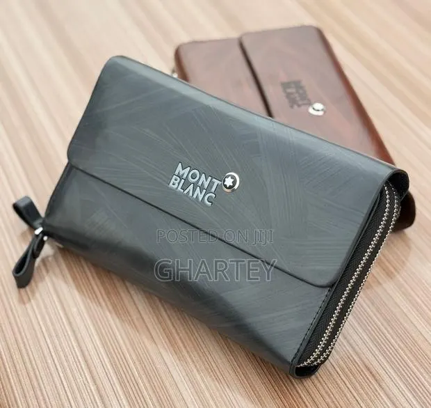 Montblanc Luxury Zip Pouch – Sleek Style, Premium Craftsmanship · Photo 1