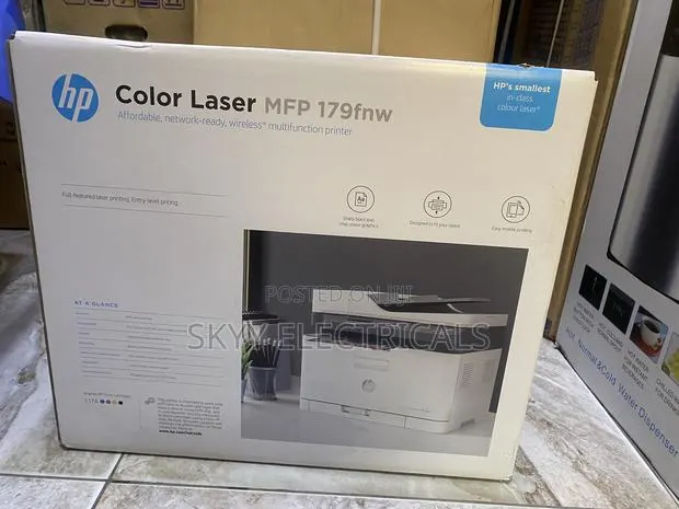 HP Color Laserjet MFP 179fnw Wireless Network Printer · Photo 1