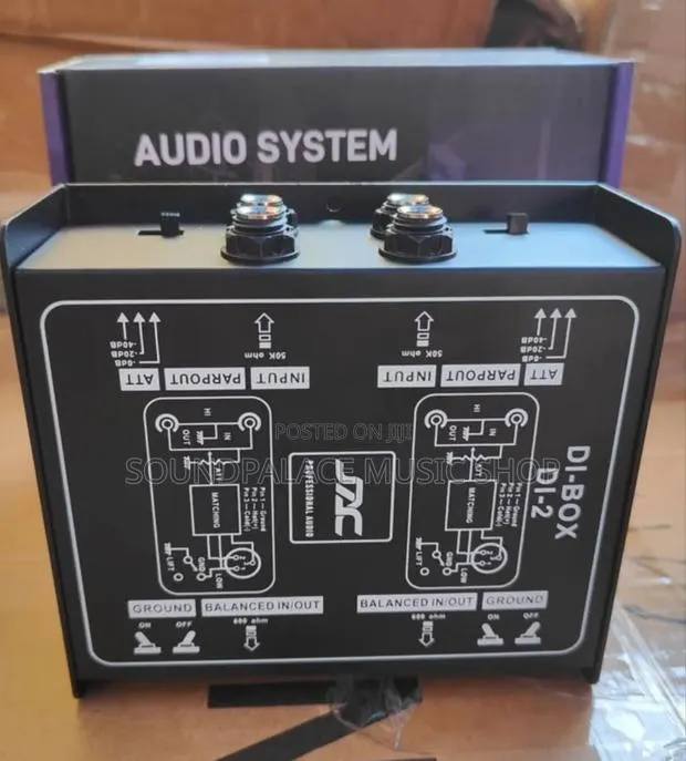 JAC DI-2 Two-Channel Passive Direct Injection (DI) Box · Photo 1