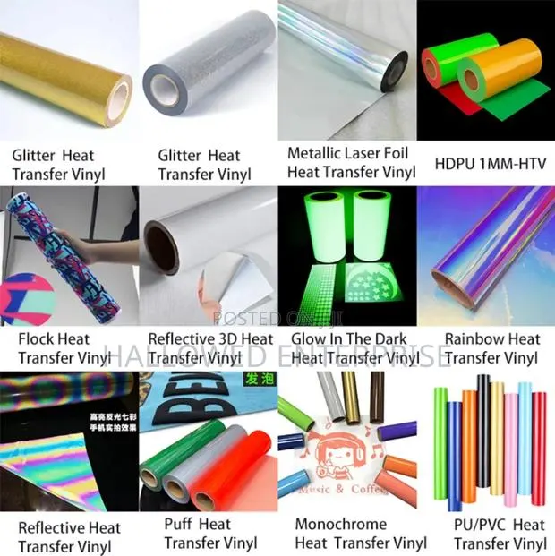 Heat Transfer Cutting Vinyl for Plotter Jsersey Printing · Photo 2