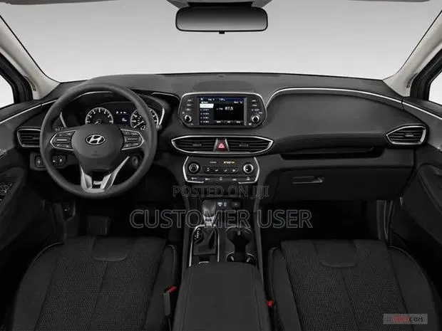 Hyundai Santa Fe 2020 White · Photo 1
