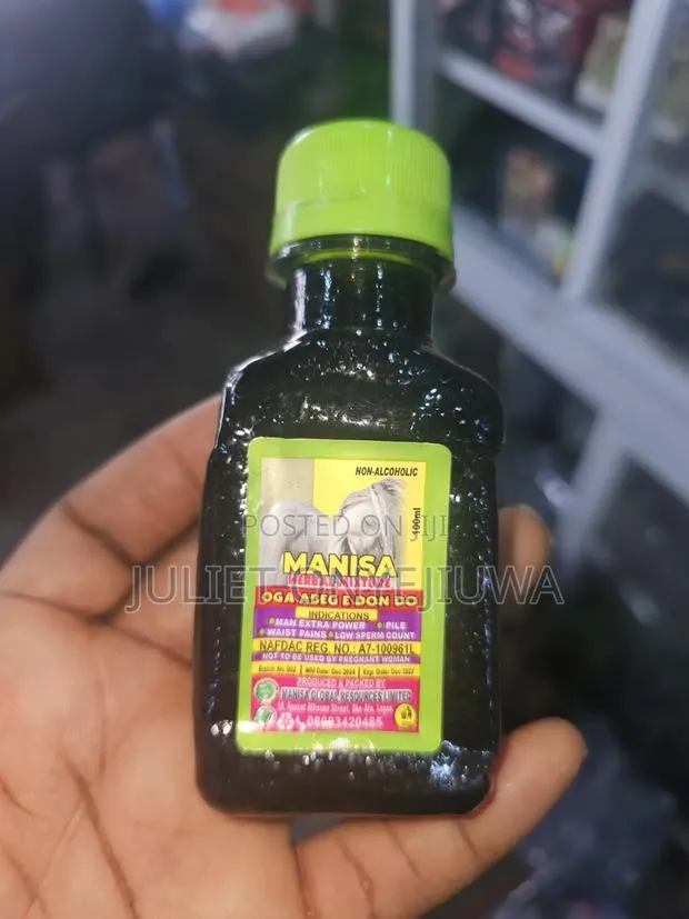 Oga Abeg Manpower Herbal Non Alcoholic Drink · Photo 1