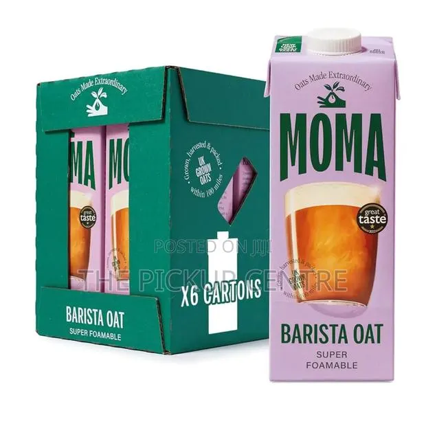 Moma Barista Oat Unsweetened (6×1l) · Photo 1