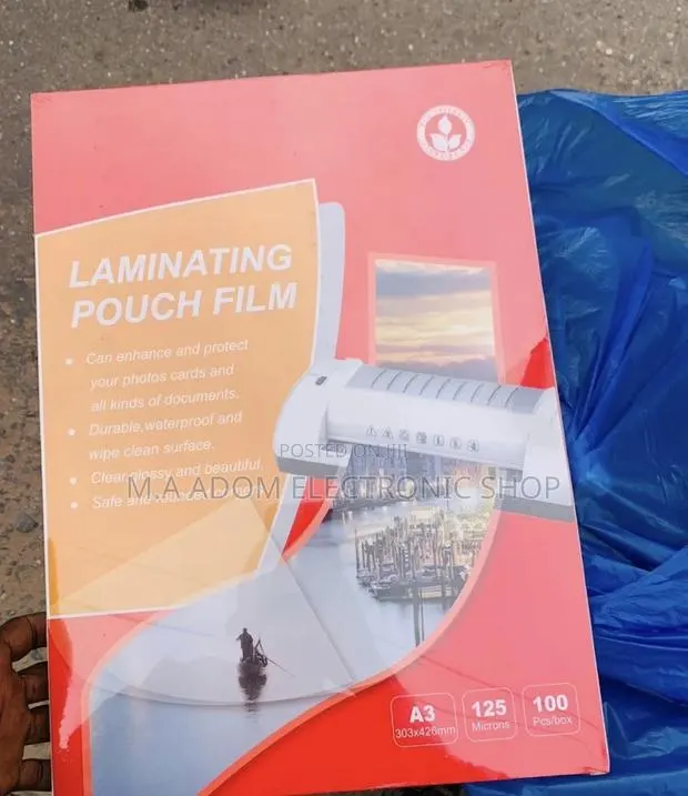 Original Master A3 Laminating Film Pouches - 100 Pouches · Photo 1