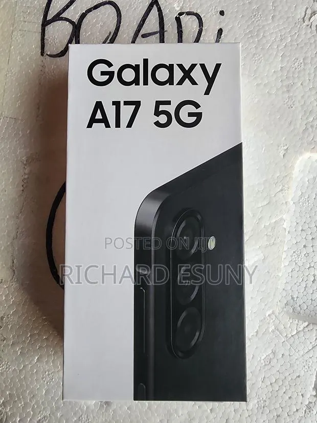 New Samsung Galaxy A17 5G 256 GB Black · Photo 1