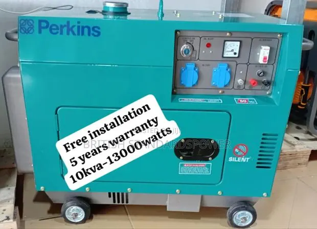 Space Saving 10kva Silent Diesel Generator 10kva Perkins · Photo 1