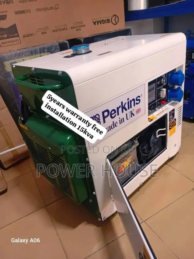 Energetic Matrix 15kva 16500watts Diesel Perkins Generator · Photo 1