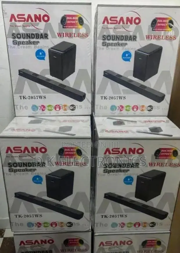 2026 Asano Tk2057ws Wireless Tv Soundbar · Photo 1