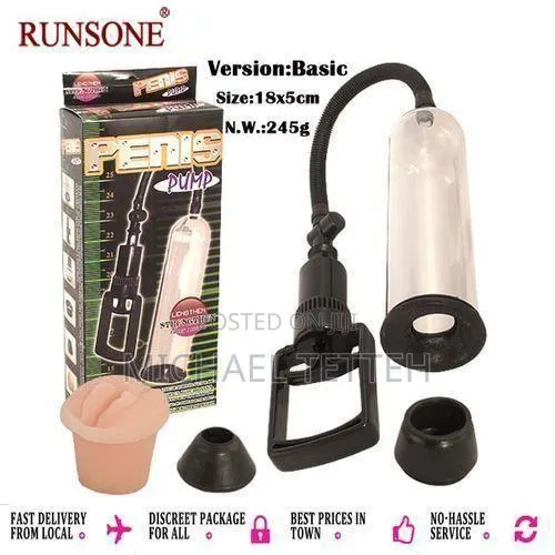 Penis Pump or Dick Pump With Fake Vagina · Photo 1