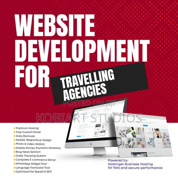 Website Development for Travelling Agencies - Promotion · Photo 1