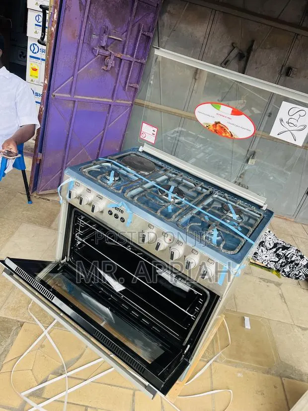 Check Out Durable Ferre 60x90cm 4 Gas With 1 Electric Cooker(Gray)., · Photo 1