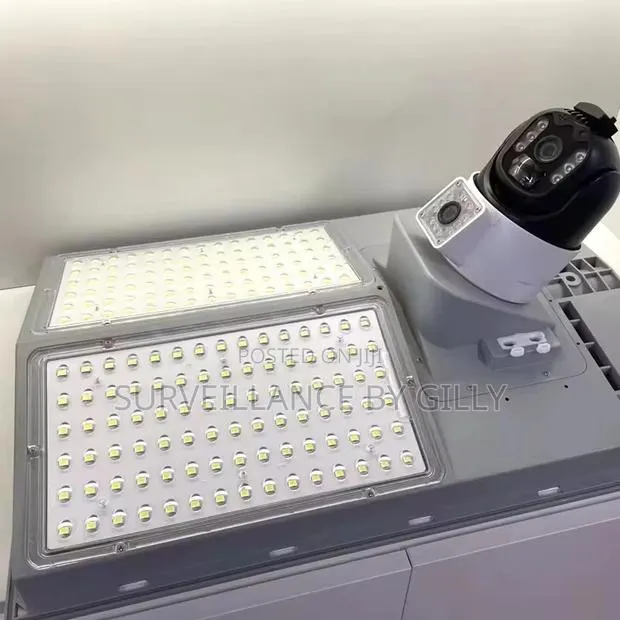 500W Dual Lens Solar Street Light Camera 360 PTZ · Photo 1