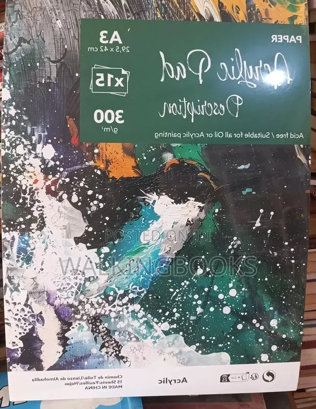 Acrylic Sketch Pad A3 · Photo 1