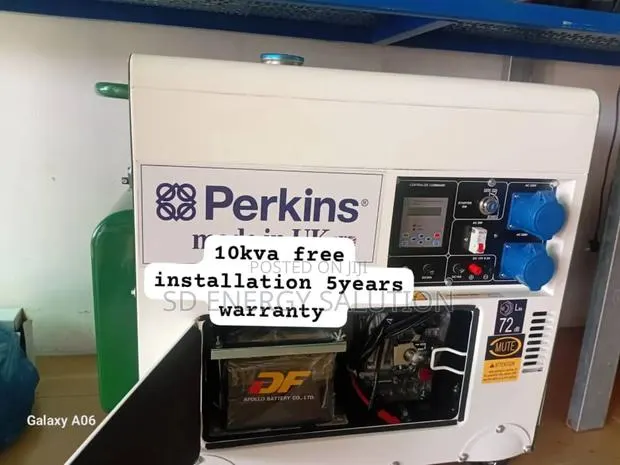 Smart Logic Strong Voltage Perkins 10kva Diesel 13000watts · Photo 1