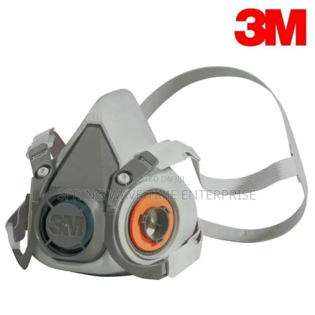 3 M Half Face Respirator( Mask With Cartridge · Photo 1