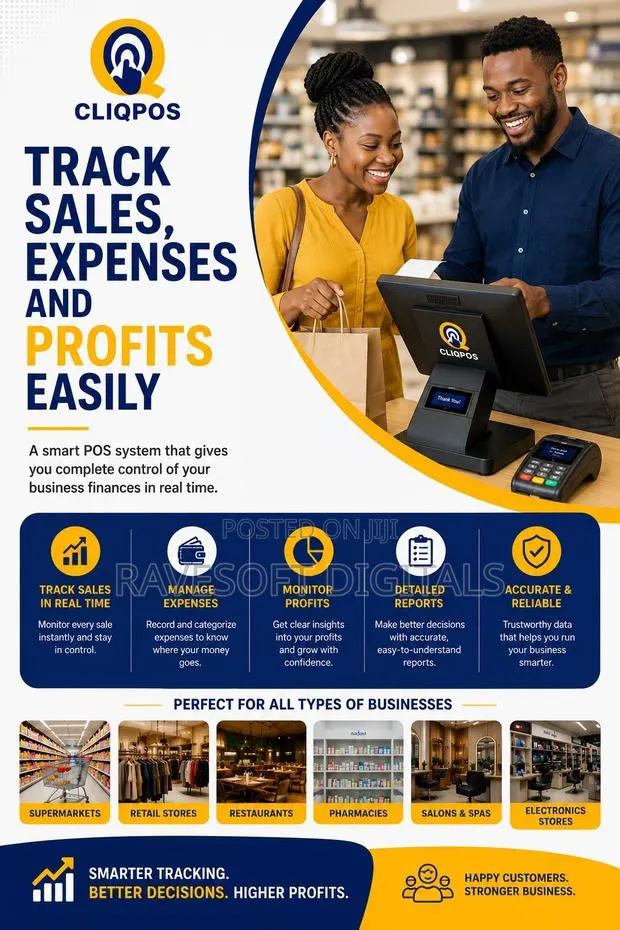 Manage Sales, Expenses And Inventory Easily- Cliqpos · Photo 1