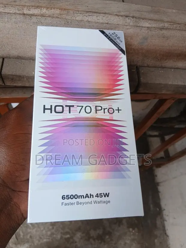 New Infinix Hot 70 Pro 5G+ 256 GB Black · Photo 1