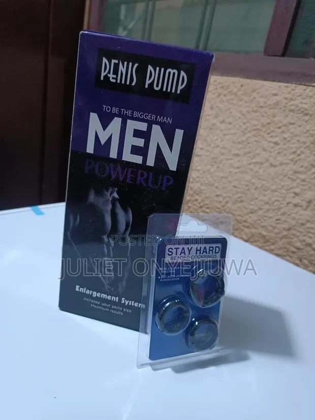 Penis Enlargement Pump for Male, Erection Aid+ Penis Ring · Photo 1