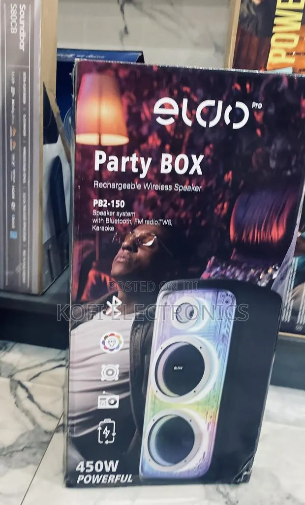 Superb Eldo Pb2-150 Double 8” Audio Device With Clear Sound · Photo 1